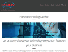 Tablet Screenshot of csonv.com